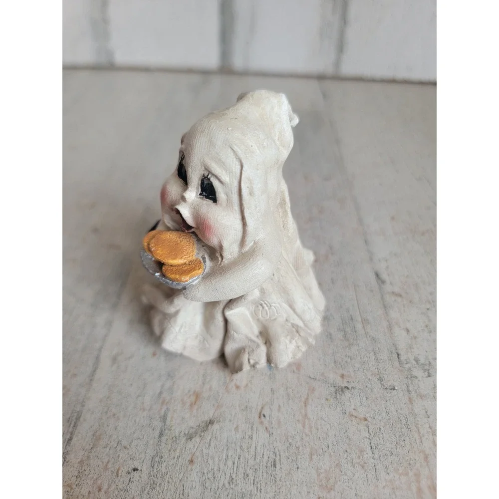 Vintage unique ghost bat cookies Halloween unique home decor figure